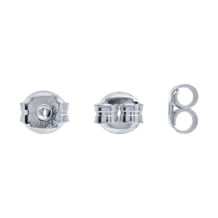 Sterling Silver 5.3mm Friction Ear Nut