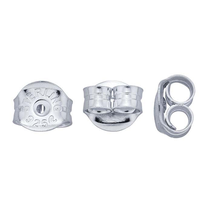 Sterling Silver 5.3mm Friction Ear Nut