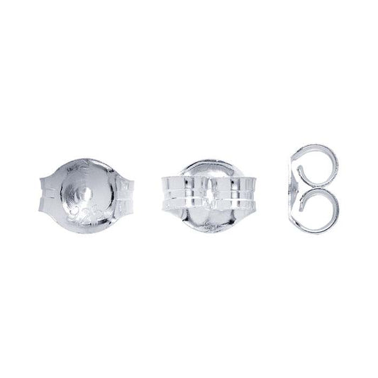 Sterling Silver 5.5mm Friction Ear Nut