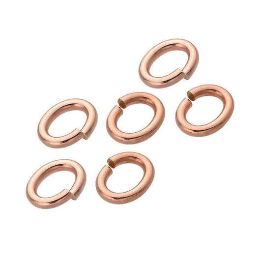 14/20 Rose Gold-Filled 3 x 2mm ID Oval Jump Ring