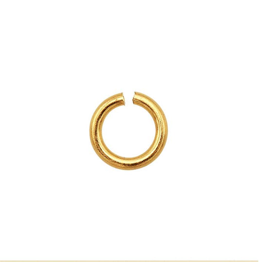 14K Yellow Gold 3.5mm ID Round Jump Ring