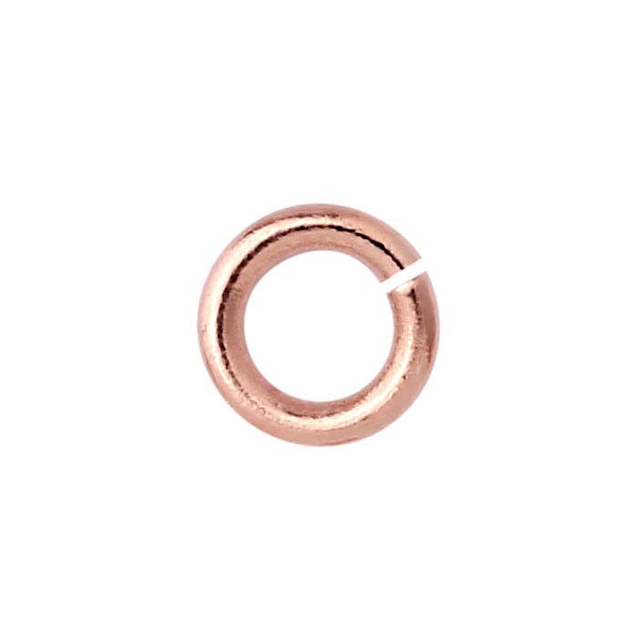 14K Rose Gold 1.6mm ID Round Jump Ring