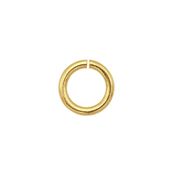 Anello di giunzione tondo 2,8 mm ID in oro giallo 14K