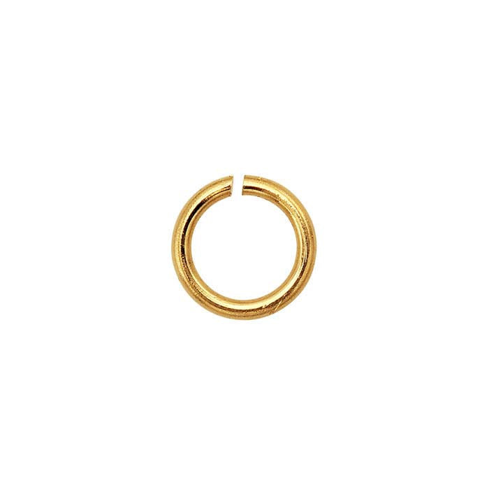 Anello di giunzione tondo da 2 mm in oro giallo 14K ID