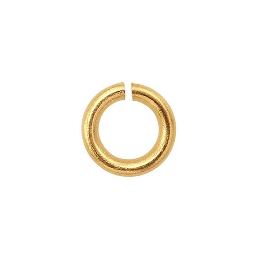 14K Yellow Gold 1mm ID Round Jump Ring