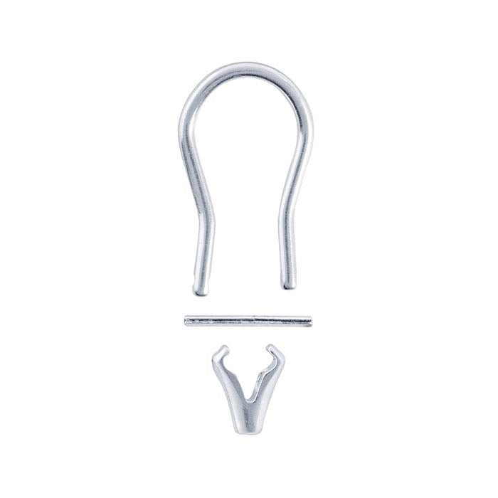 Omega Earring Clip Sets, Unassembled