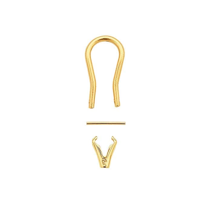 Omega Earring Clip Sets, Unassembled