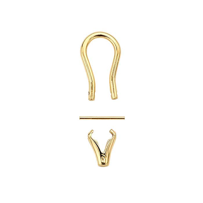 Omega Earring Clip Sets, Unassembled