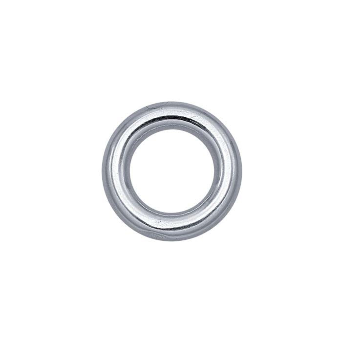 Sterling Silver Round Closed Ring