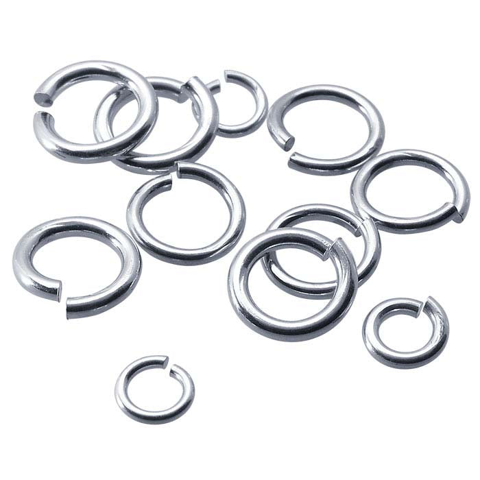 Argentium® Silver 5.5mm ID Round Jump Ring