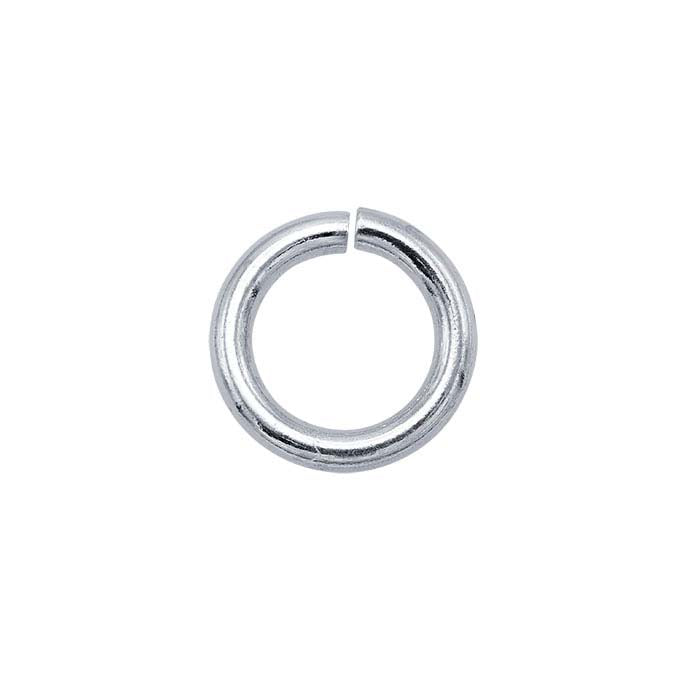 Argentium® Silver 5.5mm ID Round Jump Ring