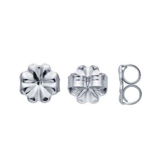 Argentium® Silver 9mm dia. Heavyweight Ear Nut