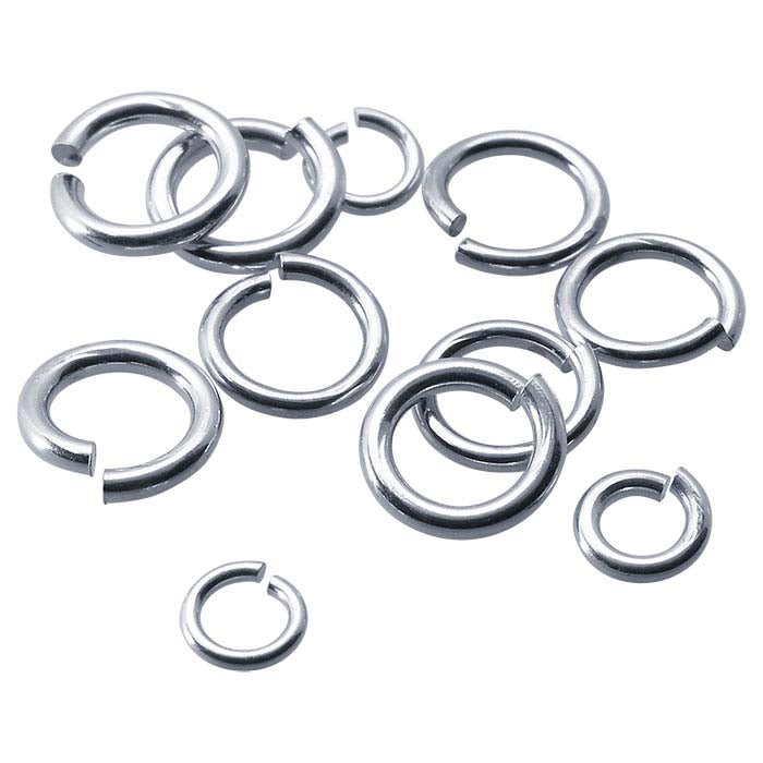 Argentium® Silver 8mm ID Round Jump Ring
