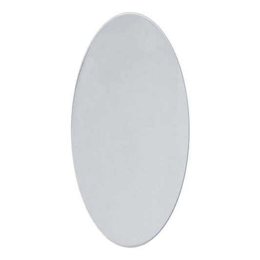 Argentium® Silver 28 x 14mm Oval Stamping, 0.51mm, Soft