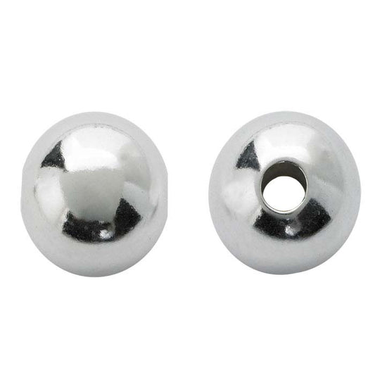 Argentium® Silver 3.5mm Round Seamless-Look Bead