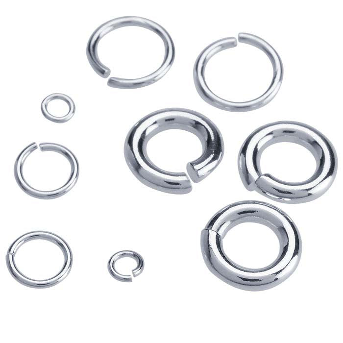 Argentium® Silver 1.6mm ID Round Jump Ring
