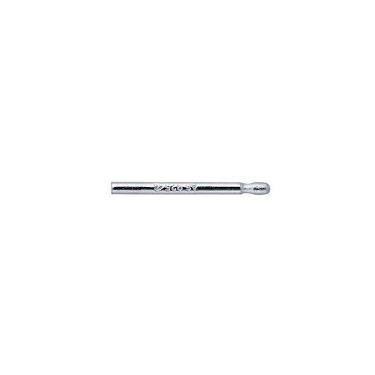 Argentium® Silver 0.76mm x 9.52mm Bullet-Style Friction Ear Post