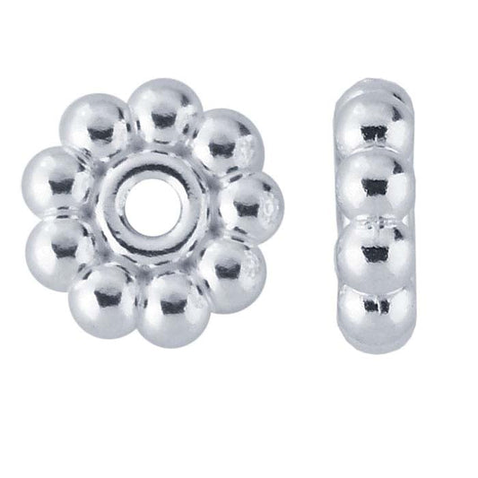 Argentium® Silver Bali-Style Bead