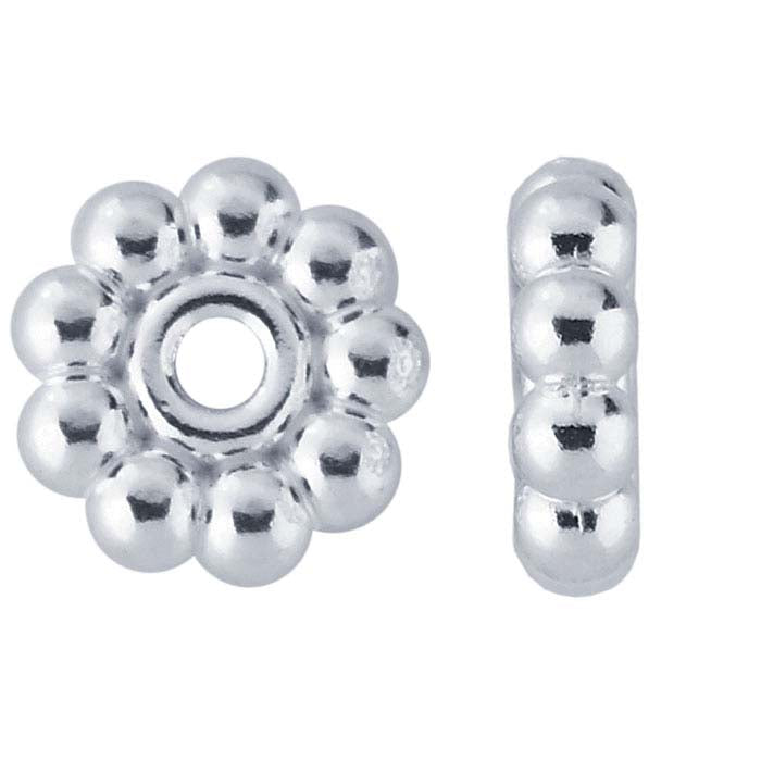 Argentium® Silver Bali-Style Bead