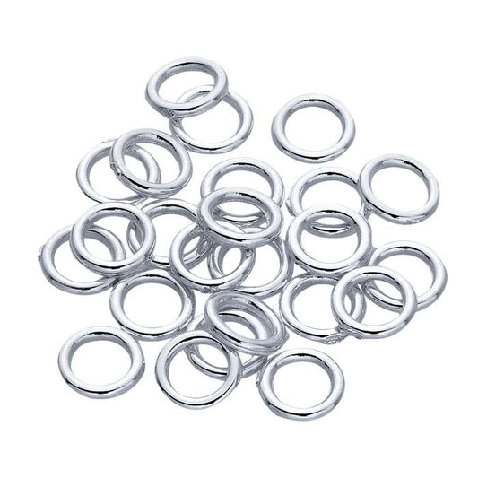 Argentium® Silver 2.5mm Round Closed Ring