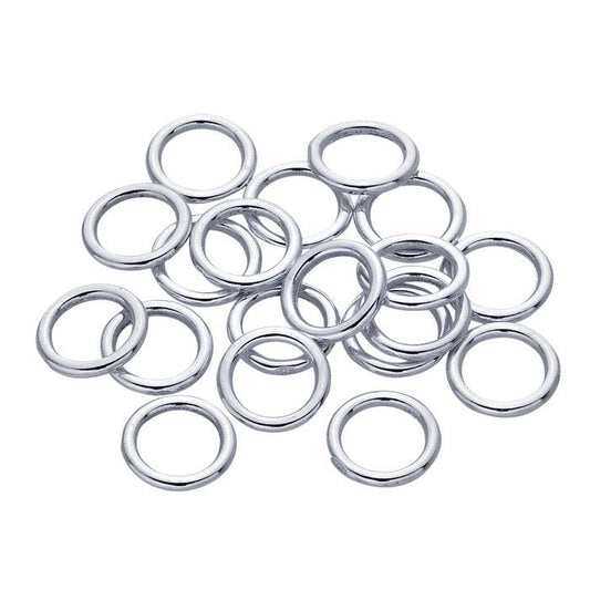 Argentium® Silver 3.7mm Round Closed Ring
