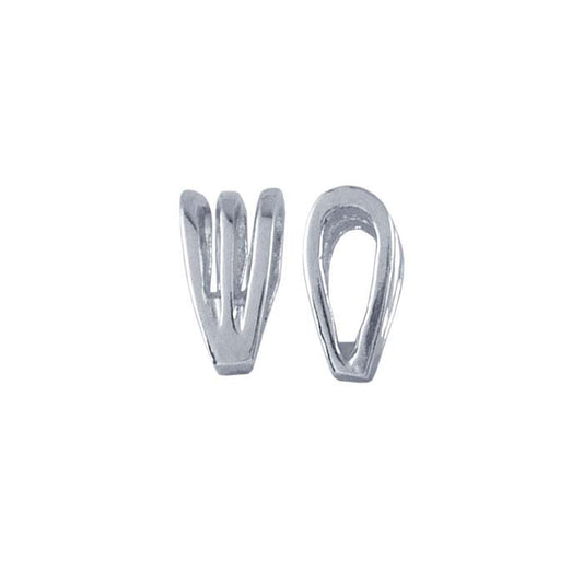 Argentium® Silver Triple-Loop Solder-On Bail