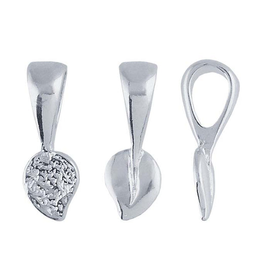 Argentium® Silver Leaf Glue-On Bail