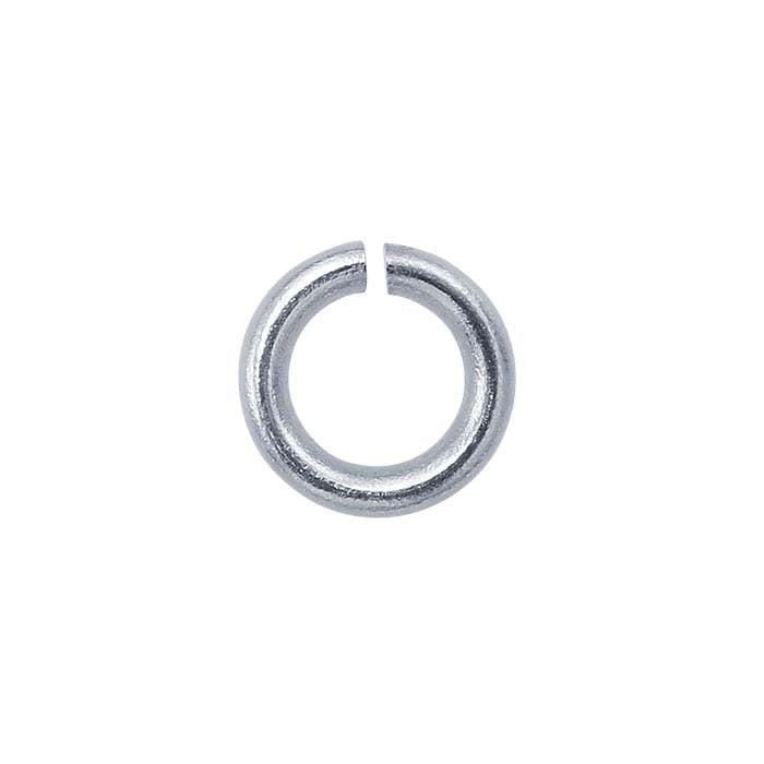 14K White Gold Round Jump Ring
