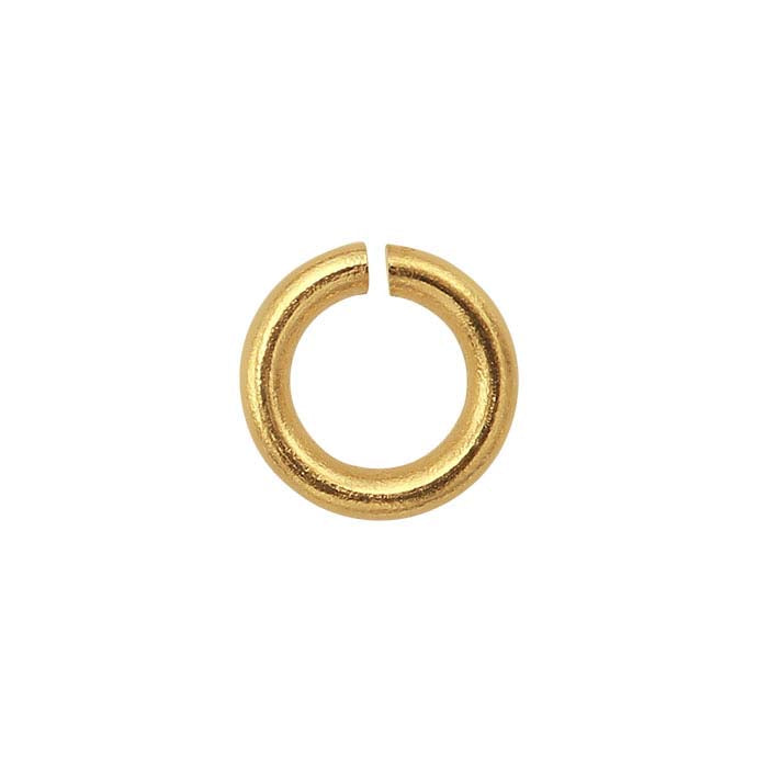 14K Yellow Gold Round Jump Ring
