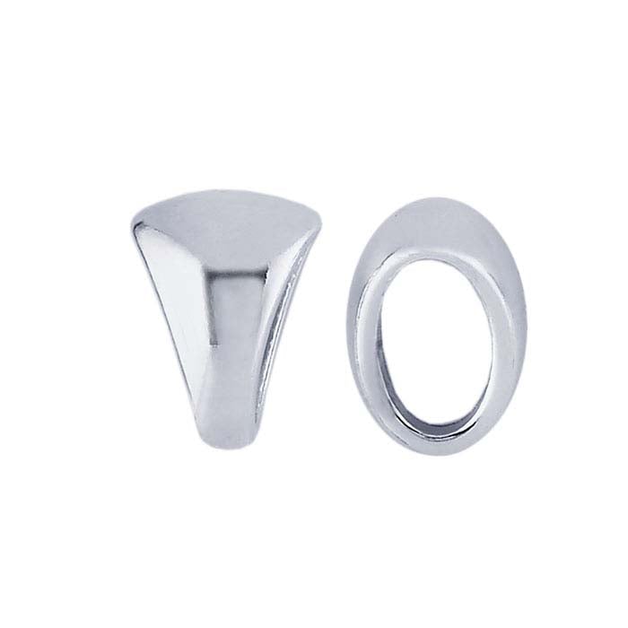 Sterling Silver Smooth Solder-On Bail