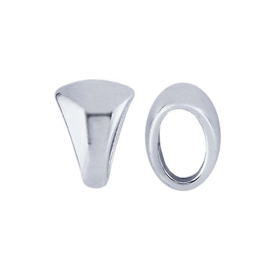 Sterling Silver Smooth Solder-On Bail