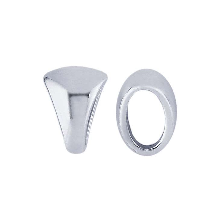 Sterling Silver Smooth Solder-On Bail