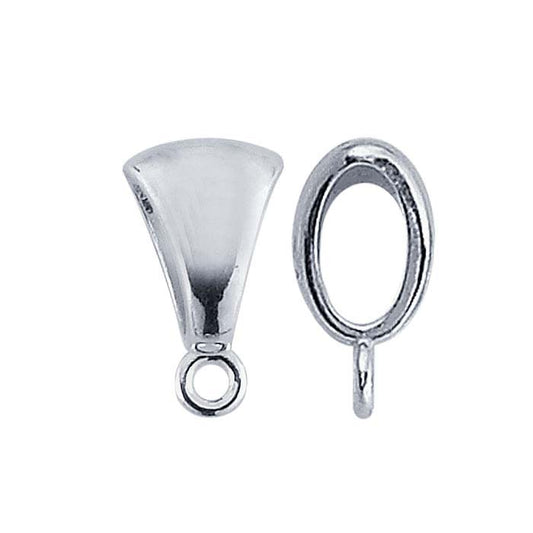 Sterling Silver Smooth Bail