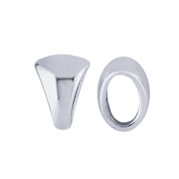 Sterling Silver Smooth Solder-On Bail