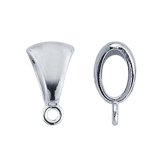 Sterling Silver Smooth Bail