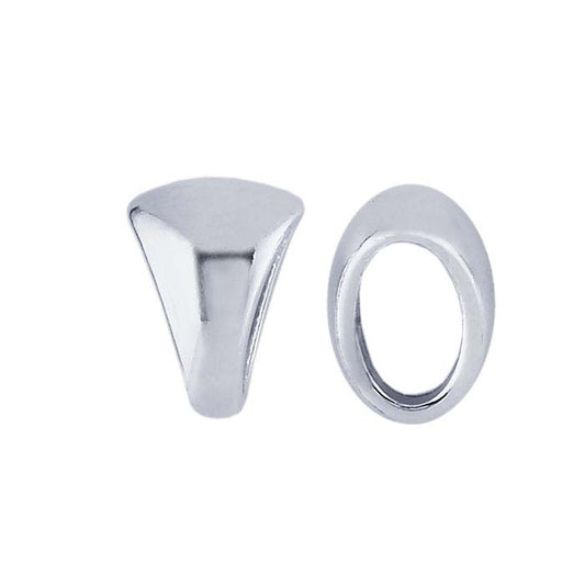 Sterling Silver Smooth Solder-On Bail