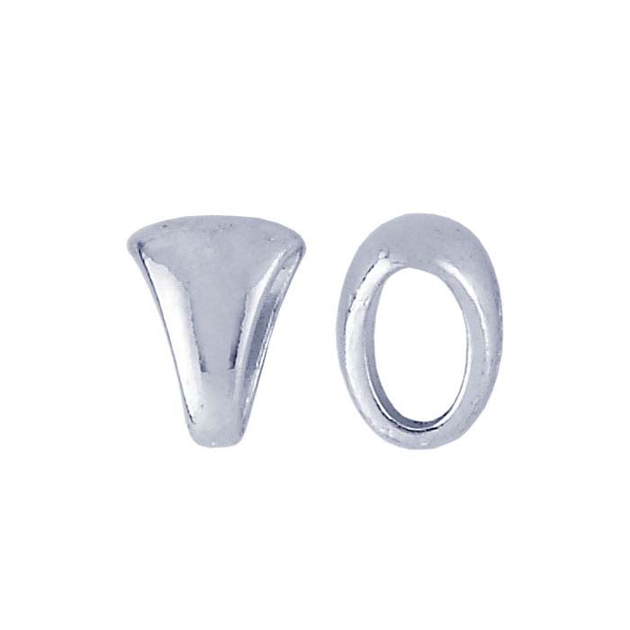 Sterling Silver Smooth Solder-On Bail