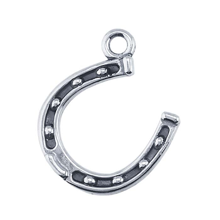 Sterling Silver Lucky Horseshoe Charm