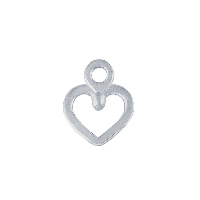 Sterling Silver Heart Component
