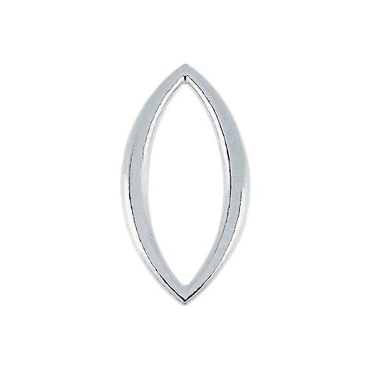 Sterling Silver Marquise Component