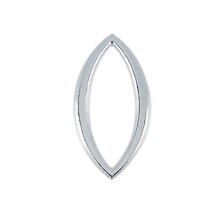 Sterling Silver Marquise Component