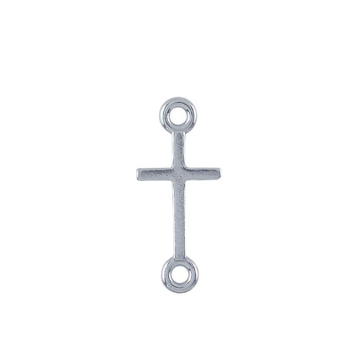 Sterling Silver Cross Link Component