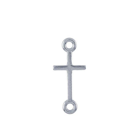 Sterling Silver Cross Link Component