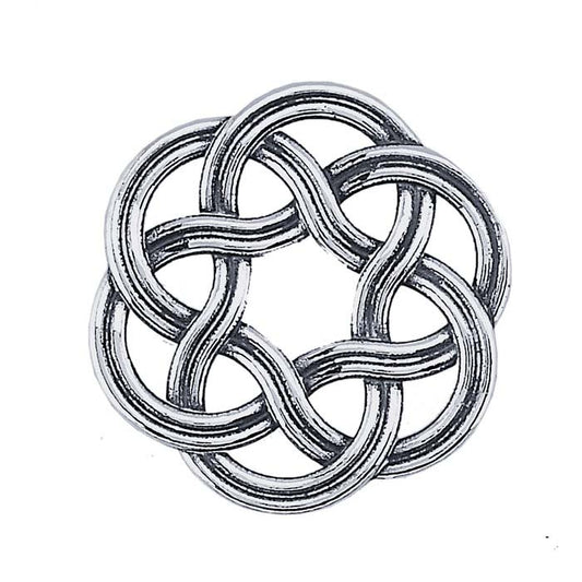 Sterling Silver Celtic Circle Component