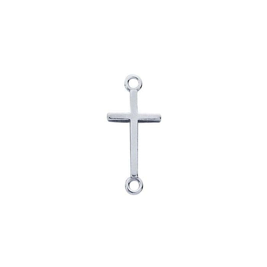 Sterling Silver Cross Link Pendant