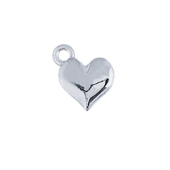 Sterling Silver Heart Charm