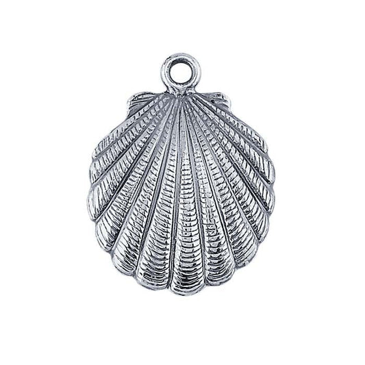 Sterling Silver Sea Shell Charm