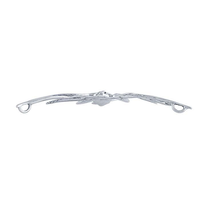 Sterling Silver Lily Festoon Pendant