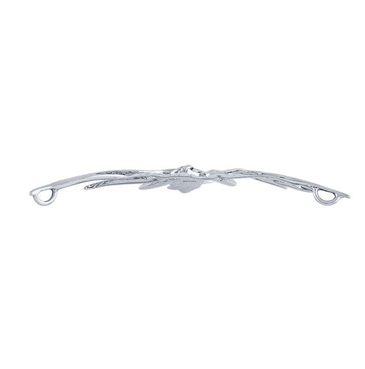 Sterling Silver Lily Festoon Pendant