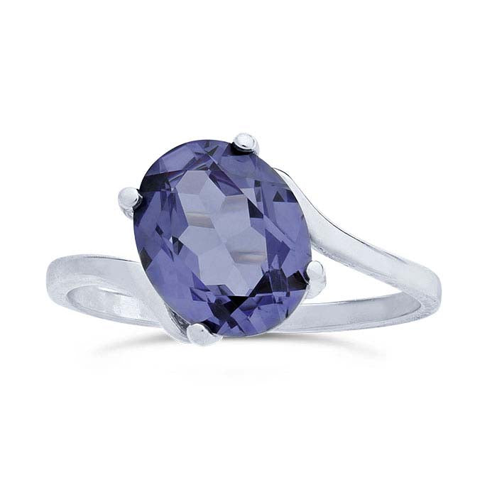 Sterling Silver ReadySet™ 10 x 8mm Oval Ring Mounting